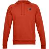 Under Armour Men’s Rival Fleece Sportstyle Logo Hoodie(Rich Orange (830)/Onyx White)