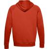 Under Armour Men’s Rival Fleece Sportstyle Logo Hoodie(Rich Orange (830)/Onyx White)