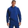 Under Armour Men’s Rival Fleece Sportstyle Logo Hoodie(Tech Blue (432)/Onyx White)