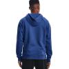 Under Armour Men’s Rival Fleece Sportstyle Logo Hoodie(Tech Blue Light Heatherindigo)
