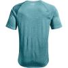 Under Armour Men’s Tech 2.0 Short-Sleeve T-Shirt(Cloudless Sky (404)/White)