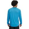 Under Armour mens Tech 2.0 Long Sleeve T-shirt((454) Ether Blue / / Black)