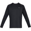 Under Armour mens Tech 2.0 Long Sleeve T-shirt(Black (001)/Graphite)