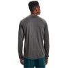 Under Armour mens Tech 2.0 Long Sleeve T-shirt(Carbon Heather (090)/Black)