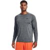 Under Armour mens Tech 2.0 Long Sleeve T-shirt(Pitch Gray (012)/Black)