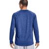 Under Armour mens Tech 2.0 Long Sleeve T-shirt(Tech Blue (432)/Black)