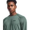 Under Armour mens Tech 2.0 Long Sleeve T-shirt(Toddy Green (370)/Black)
