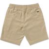 Volcom Men’s Frickin Elastic Waist 19″ Chino Short(Light Khaki)