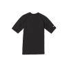 Volcom Mens Solid UPF 50+ Short Sleeve RashguardRash Guard Shirt(Black 2)