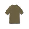 Volcom Mens Solid UPF 50+ Short Sleeve RashguardRash Guard Shirt(Military)