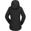 Volcom Womens Bolt Insulated Snowboard Ski Winter Hooded Jacket(Black)