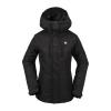 Volcom Womens Bolt Insulated Snowboard Ski Winter Hooded Jacket(Black S4)