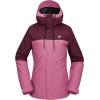 Volcom Womens Bolt Insulated Snowboard Ski Winter Hooded Jacket(Blurred Violet S5)
