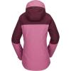 Volcom Womens Bolt Insulated Snowboard Ski Winter Hooded Jacket(Blurred Violet S5)