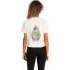 Volcom Womens Short Sleeve Pocket Dial Tee – Crew Neck T-Shirt with Chest Pocket and Screen Print(Cloud)