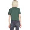 Volcom Womens Short Sleeve Pocket Dial Tee – Crew Neck T-Shirt with Chest Pocket and Screen Print(Dark Pine)