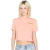 Volcom Womens Short Sleeve Pocket Dial Tee – Crew Neck T-Shirt with Chest Pocket and Screen Print(Reef Pink)