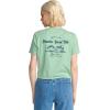 Volcom Womens Short Sleeve Pocket Dial Tee – Crew Neck T-Shirt with Chest Pocket and Screen Print(Sea Green)