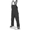 Volcom mens Roan Bib Overall Snowboard Pant(Black S5)