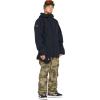 Volcom mens Roan Bib Overall Snowboard Pant(Camouflage S5)