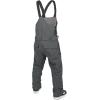 Volcom mens Roan Bib Overall Snowboard Pant(Charcoal S5)