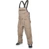 Volcom mens Roan Bib Overall Snowboard Pant(Chestnut Brown S5)