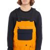 Volcom mens Roan Bib Overall Snowboard Pant(Gold S4)