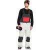 Volcom mens Roan Bib Overall Snowboard Pant(Stone S5)