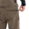 Volcom mens Roan Bib Overall Snowboard Pant(Teak S4)