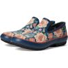 BOGS Women’s Patch Slip on Tapestry Floral Rain Boot(Navy Multi)