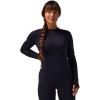 Backcountry, Cedars RWS Merino Lt-Wt Baselayer Crew Top – Women’s(Black)