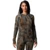 Backcountry, Cedars RWS Merino Lt-Wt Baselayer Crew Top – Women’s(Camo Pendula Print)