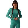 Backcountry, Cedars RWS Merino Lt-Wt Baselayer Crew Top – Women’s(Gearhead Green)