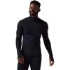 Backcountry, Cedars RWS Merino Mid-Wt Baselayer 1/4-Zip Top – Men’s(Black)