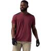 Backcountry, Slickrock Drirelease Tech T-Shirt – Men’s(Red Mahogany/Black)