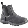 Baffin Men’s COPENHAGEN Winter Boots | Waterproof Insulated Lightweight Leather Slip-On Boots for Urban & Cold Weather Use(Black)