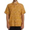 Billabong Mens Classic Sundays Woven Short Sleeve Shirt(Dijon)