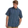 Billabong Mens Classic Sundays Woven Short Sleeve Shirt(Midnight S125)