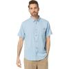 Billabong Mens Classic Sundays Woven Short Sleeve Shirt(Powder Blue)