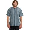 Billabong Mens Classic Sundays Woven Short Sleeve Shirt(Rustic Blue)