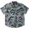 Billabong Mens Classic Sundays Woven Short Sleeve Shirt(Washed Blue)