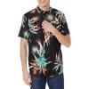 Billabong Mens Classic Sundays Woven Short Sleeve Short Sleeve Shirt(Black 1)