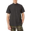 Billabong Mens Classic Sundays Woven Short Sleeve Short Sleeve Shirt(Black Night)
