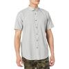 Billabong Mens Classic Sundays Woven Short Sleeve Short Sleeve Shirt(Easy Grey)