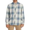 Billabong Mens Coastline Long Sleeve Flannel Shirt(Stone)