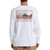 Billabong Men’s Range Long Sleeve Graphic Tee(White)