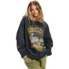 Billabong womens Ride in Oversized Crewneck Sweatshirt(Black Sands 2)