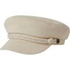 Brixton Unisex-Adult Fiddler Cap(Egret White)