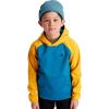 Burton Kids’ Crown Weatherproof Pullover Fleece(Celestial Blue/Cadmium Yellow)