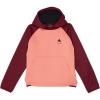 Burton Kids’ Crown Weatherproof Pullover Fleece(Mulled Berry / Georgia Peach)